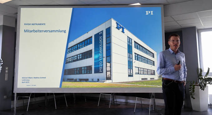 Michael Albiez at PIC in Lederhose