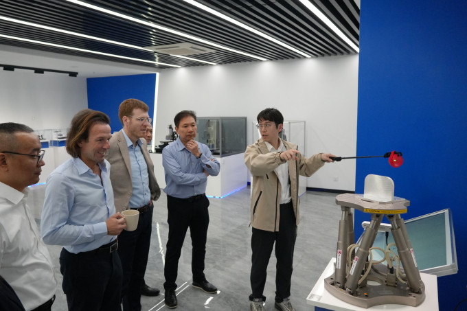 Michael Albiez and Thorsten Kahlert in China