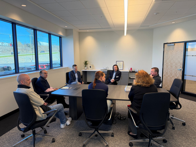 Michael Albiez and Thorsten Kahlert in the United States