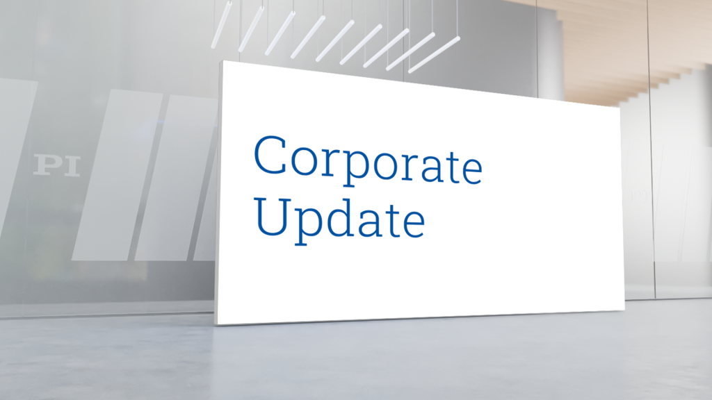 Corporate Update