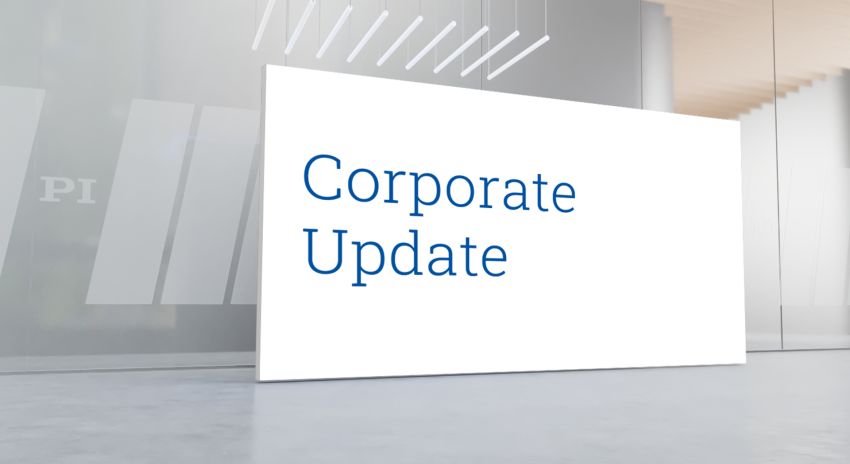 Corporate Update