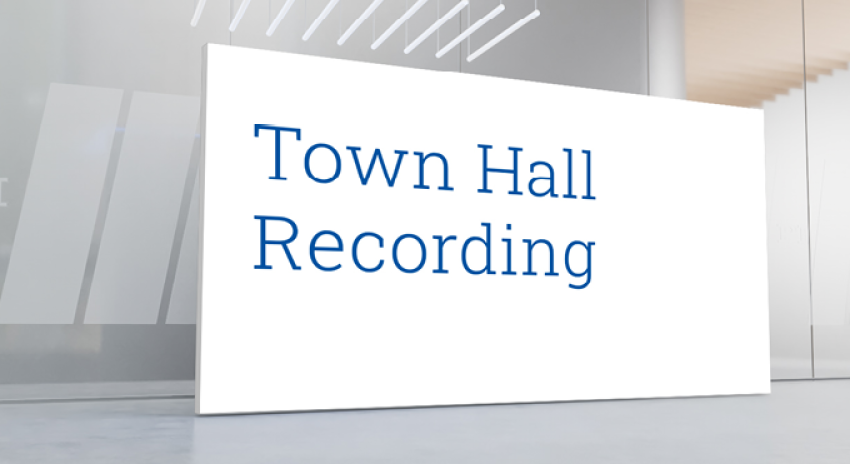 Town Hall Recording